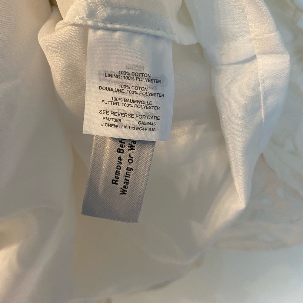 NWT J. Crew Collection Austrian Eyelet Dress Size 6 - Picture 13 of 16